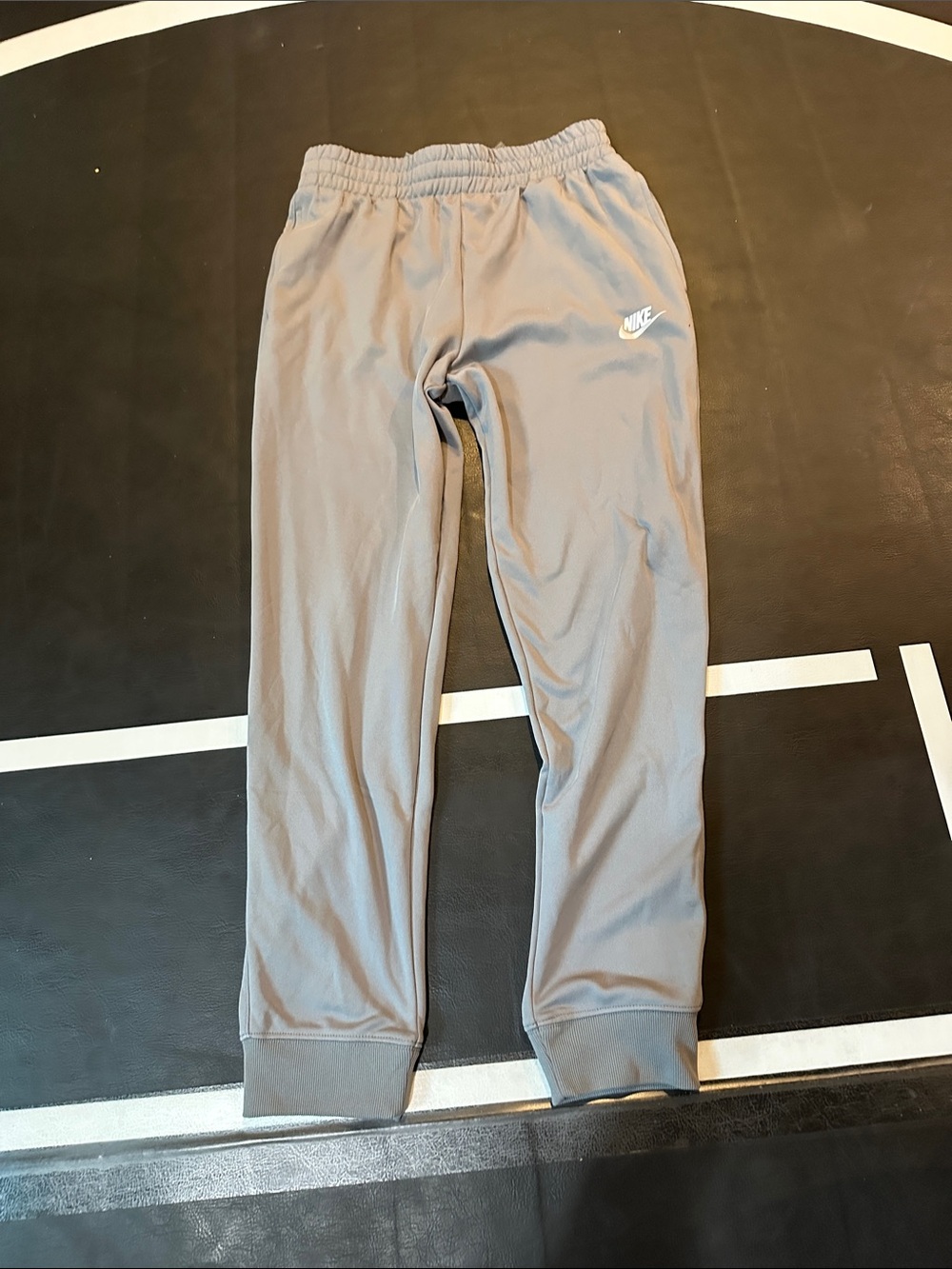 Nike Kids Light Gray Jogger Sweatpants